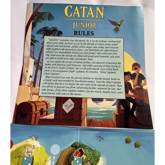 Klaus Teuber's Catan Junior 2nd Edition Board Game Family Kids Settlers Complete - Picture 10 of 16